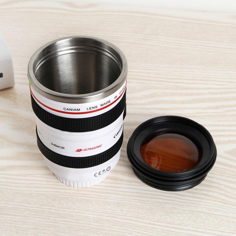 Aperture™ - The Original Camera Lens Coffee Mug + FREE Socks